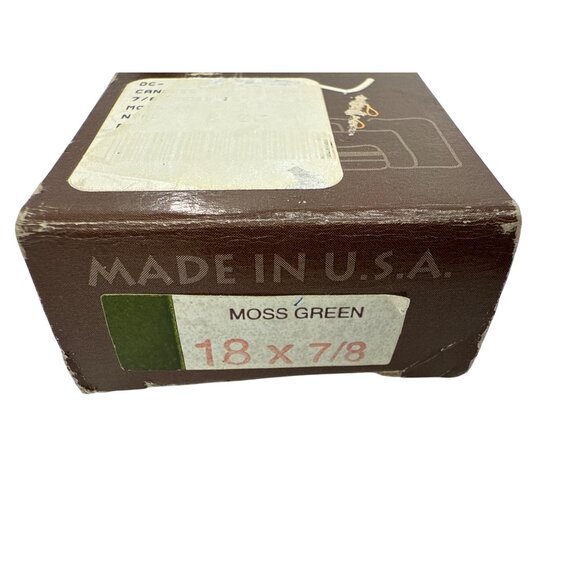 Creative Candles Taper 18x7/8 Desert Olive & Moss Green Made In USA - Picture 3 of 5